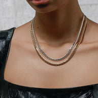 Thick herringbone chains