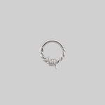 barbed wire septum ring