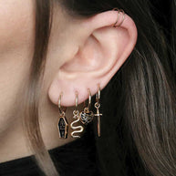 dagger earring