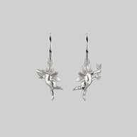 cherub-earrings-silver