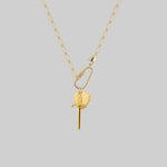fob chain gold necklace gold