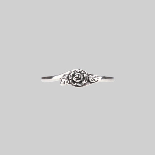 DEATHLY ROSE. Flourishing Rose Gold Ring