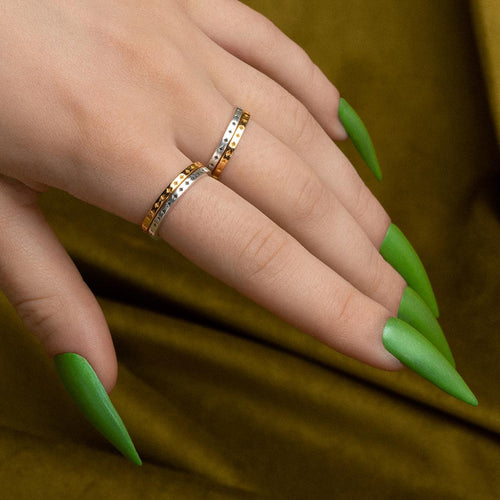 Sterling Silver Twisted Midi Ring