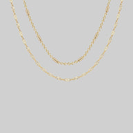 delicate gold layering necklaces