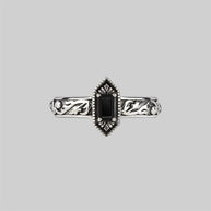gothic gemstone ring