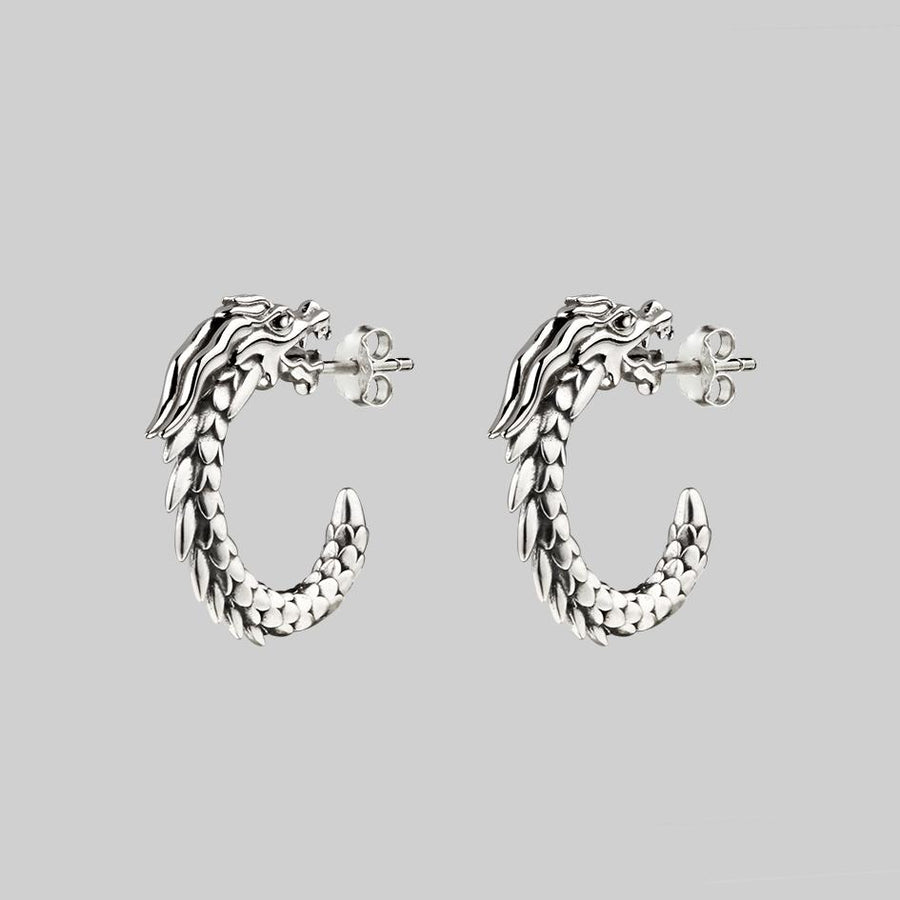 Dragon hoop deals earrings