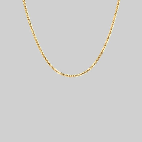Fine Snake Chain Collar - Gold