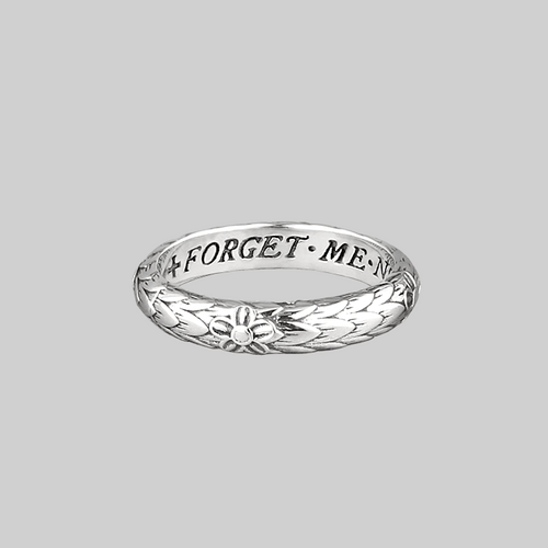 When This You See Remember Me Posie Ring - Silver