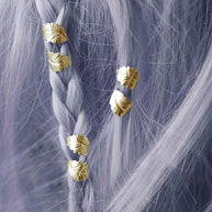 ELVIN. Gold Leaf Hair Twists