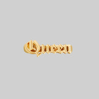 gold queen ring