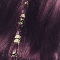 Hair Accessories - Gold Hair Bead Clickers - Mixed Pack