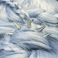 Hair Accessories - PHOENIX. Silver Hair Spikes
