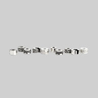 Hair Accessories - Silver Hair Bead Clickers - Mixed Pack