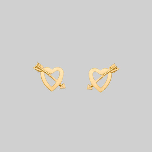 9K Gold Hoops - 11mm