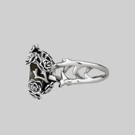 detailed floral ring
