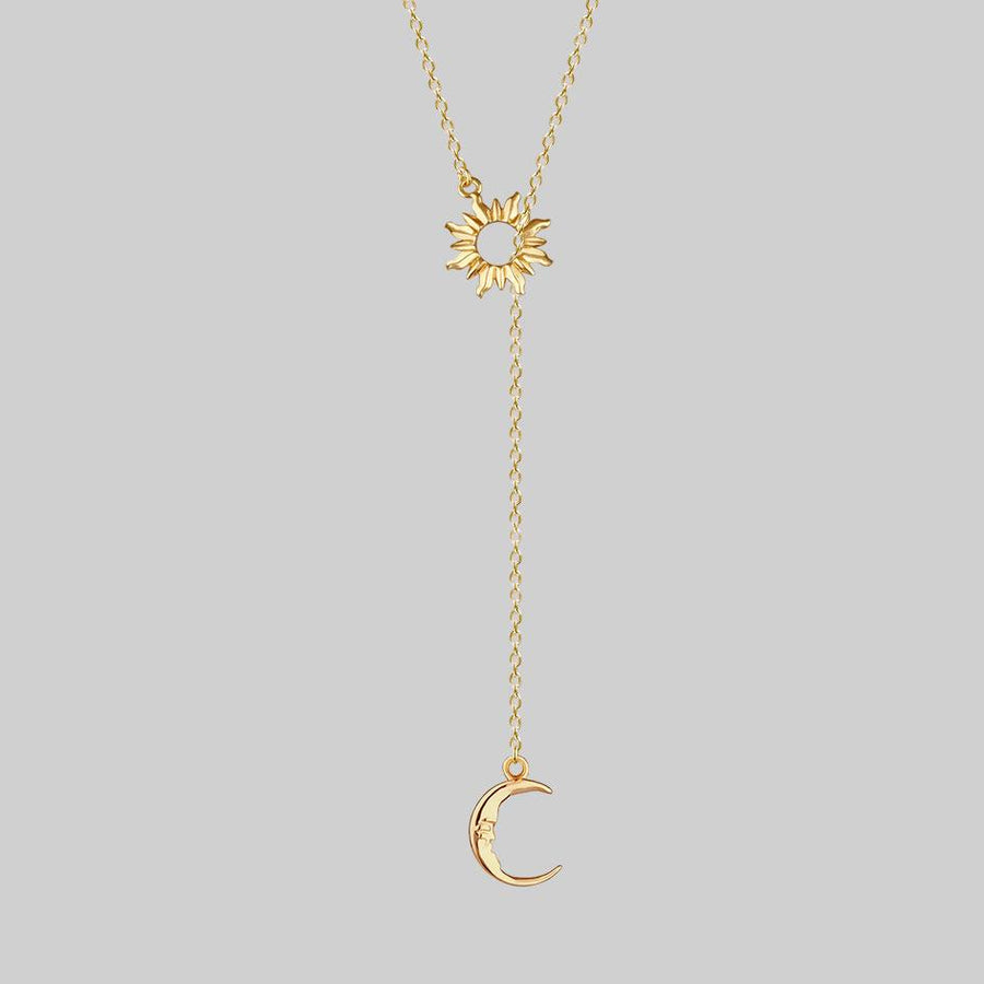 Sun & Moon Necklace Combo - Lili-Origin
