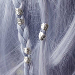 silver leaf hair twists