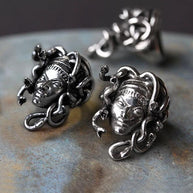 medusa snake head ring