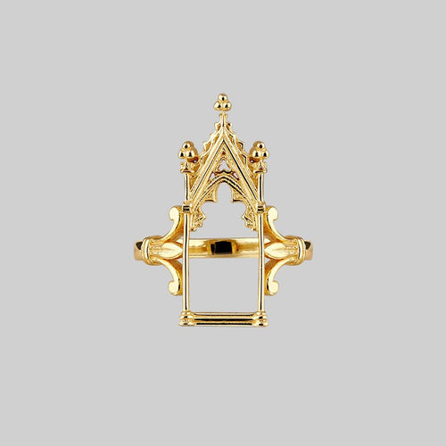 ARDOUR. Sacred Heart Signet Ring - Silver
