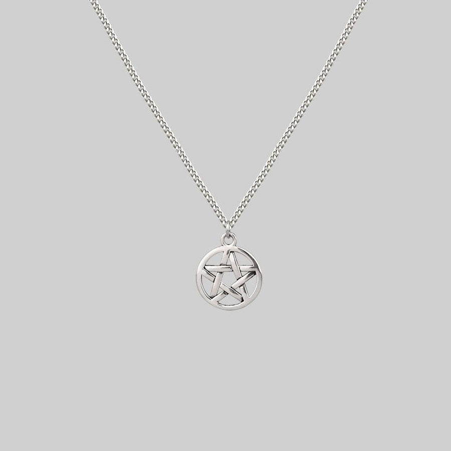Small pentagram necklace online