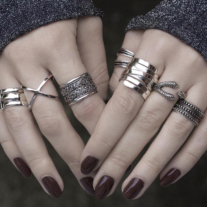 Ring - MERCY. Eagle Claw Wrap Ring