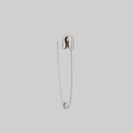 pierced jewellery, silver single earring 