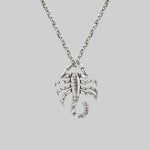 silver scorpion necklace