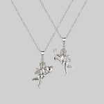 cherub necklaces silver, renaissance jewellery 