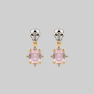 dangly skull earrings