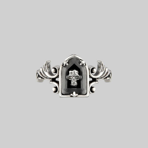 TWILIGHT. Skeleton Key Stud Earring - Silver