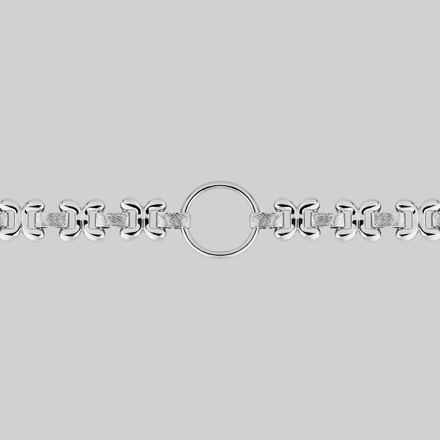 silver vintage chain choker