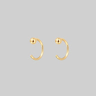 cartilage gold hoops