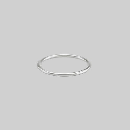 TRIBE. Silver Chevron Midi Ring / Toe Ring