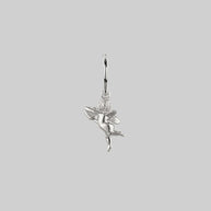 cupid earring, silver cupid jewellery 