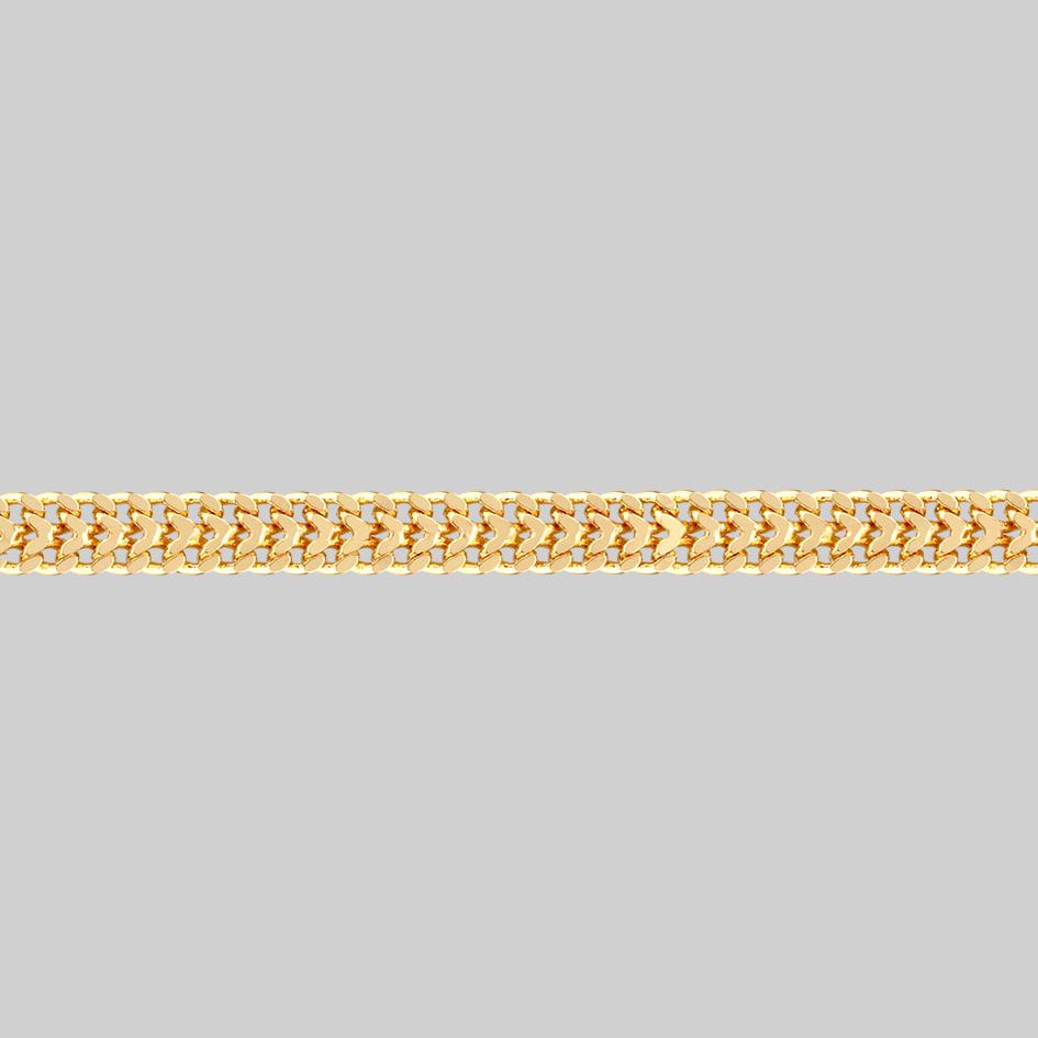 thick gold chain choker