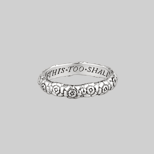 Forget Me Not Posie Ring - Silver